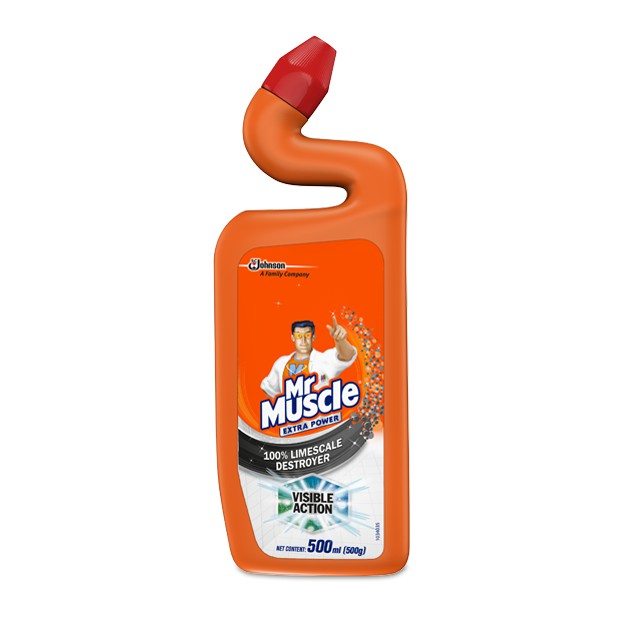 Mr. Muscle Toilet Cleaner Extra Power Limescale Destroyer Shopee