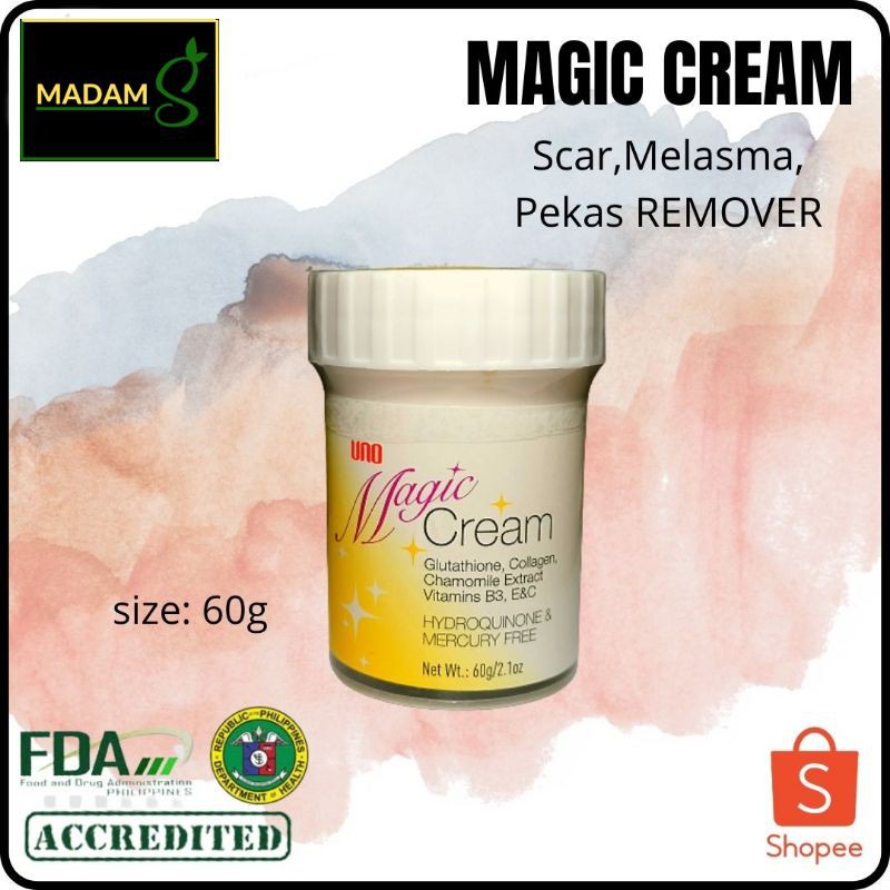 ℡Uno Magic Cream Collagen Glutathione Chamomile Extract Scar