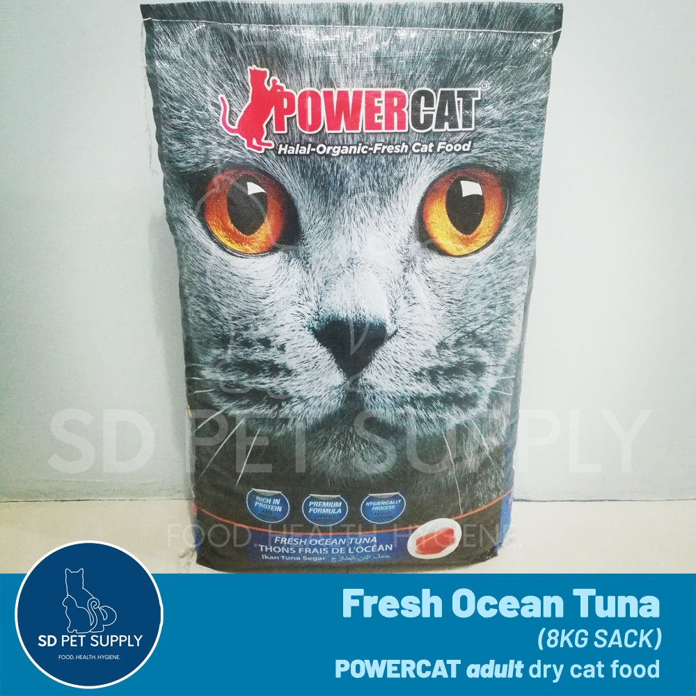 Power Cat kitten formula 7kg / adult ( fresh ocean fish / tuna 8kg