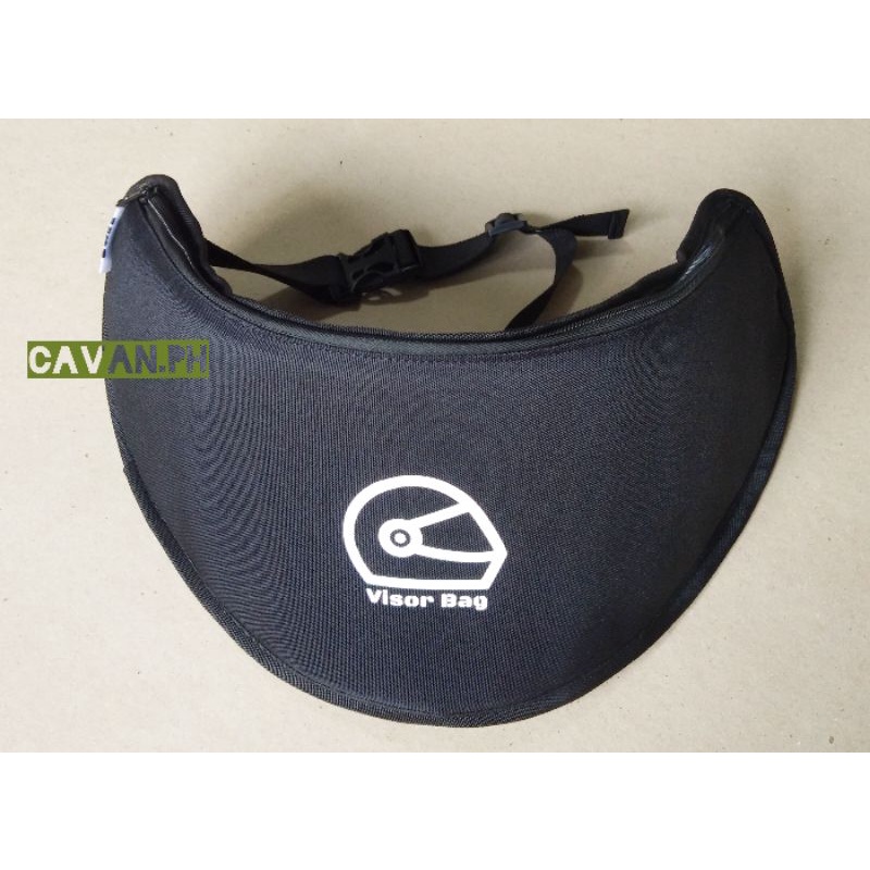 Motorcycle Helmet Visor Bag / Helmet Visor Organizer / Helmet Visor
