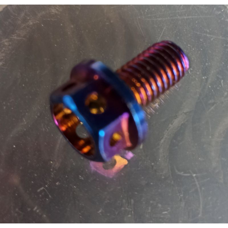 8 x 15 Gearbox oil drain plug Bolt Titanium Honda dio 1 2 3 SYM