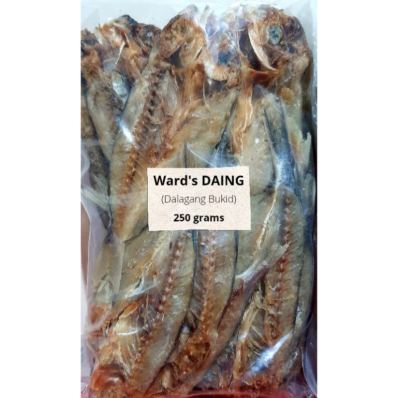 Dried Fish Daing Dalagang Bukid 250grams Shopee Philippines