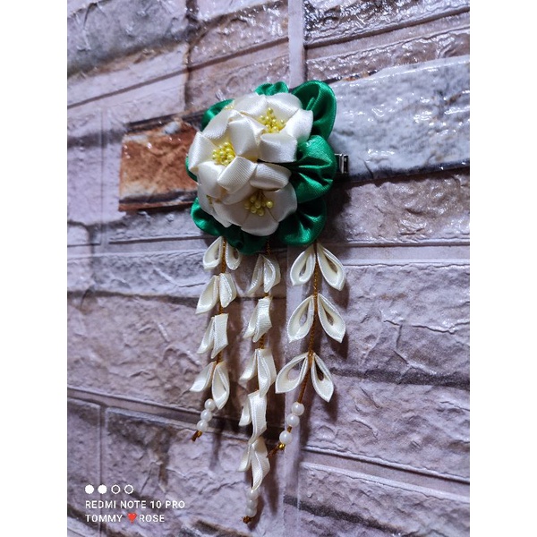 Genshin impact qingxin flowers inspired kanzashi Shopee Philippines