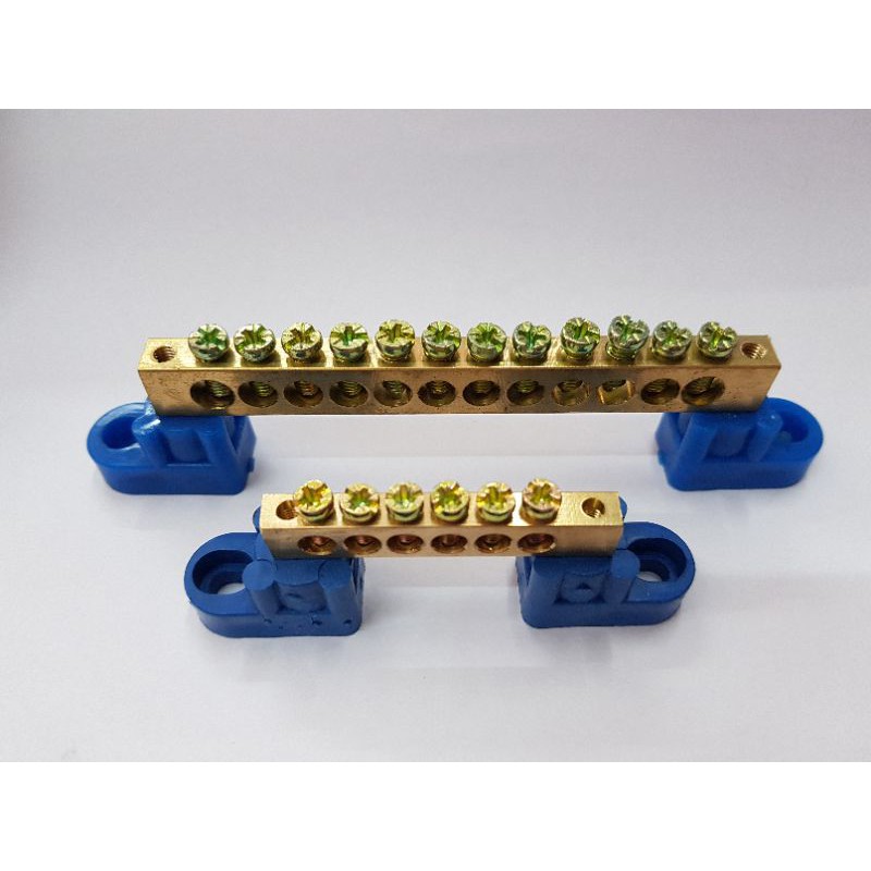 Grounding Bus Bar Terminal with Neutral 612 Screws Busbar Shopee
