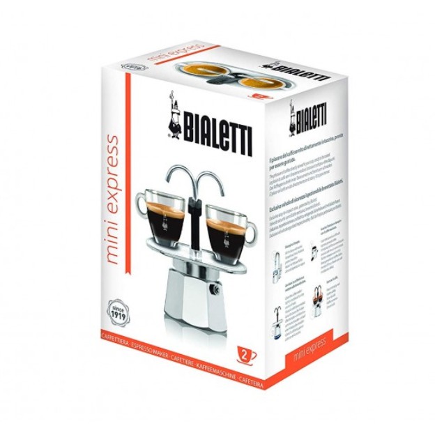[BIALETTI] Mini Express(1Cup/2Cup) Espresso Maker / moka Italy stovetop