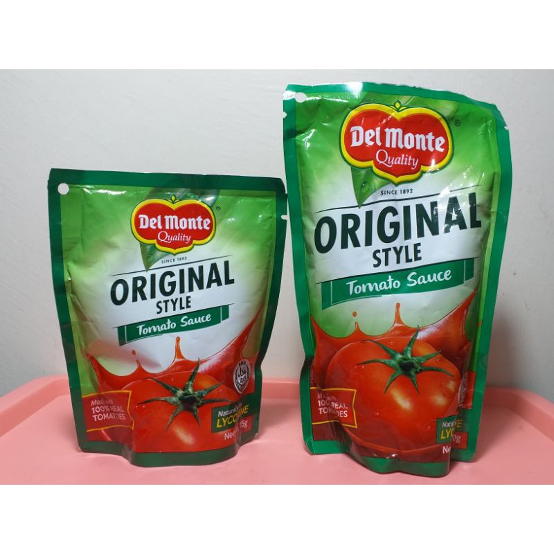 Del Monte Tomato Sauce Original Style 115g200g Shopee Philippines