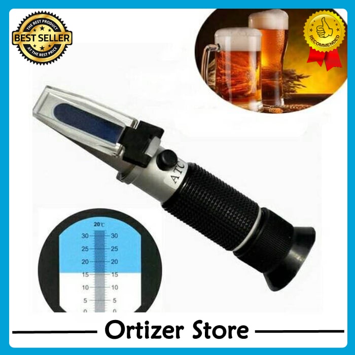 Food Sugar Content Measuring Instrument Cool Sugar Refractometer