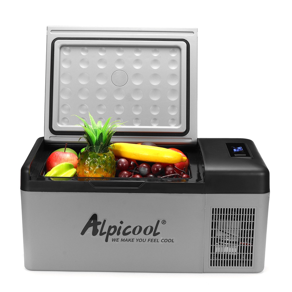 DC 12/24V Portable Car Refrigerator Freezer Cooler Auto 15L/20L Mini