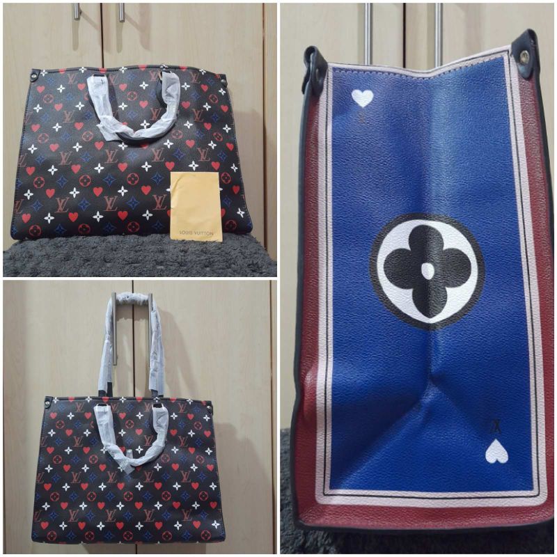 Louis Vuitton Tote Bag Card (Hongkong Top Grade) Shopee Philippines