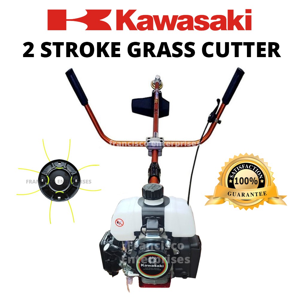 Kawasaki Grass Cutter TD40 2 Stroke Lawn Mower Brush Cutter Shopee