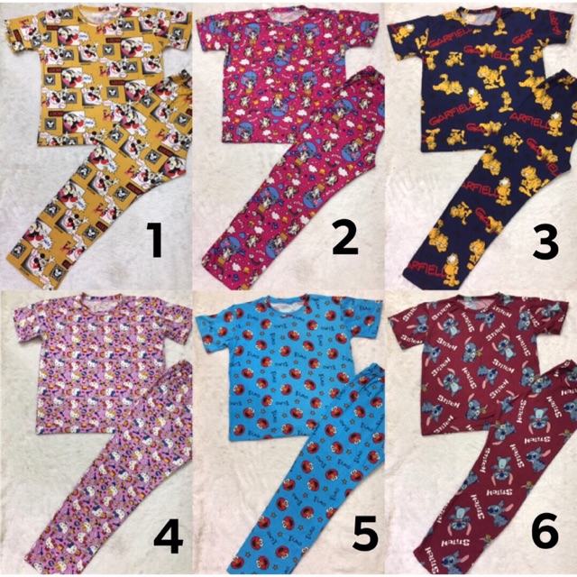 Terno Pajama (cotton spandex) Shopee Philippines