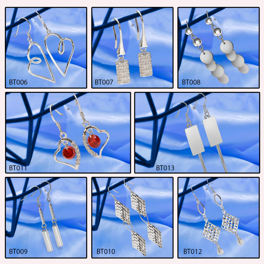 ( BIGGEST Trend Sale ) MORNING STAR 925 Italy Silver Dangling Earring