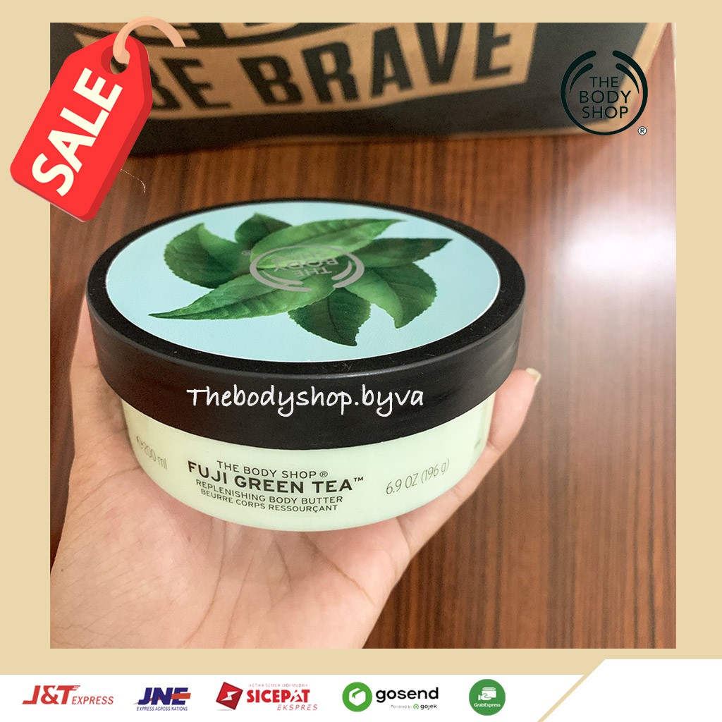 The Body Shop Fuji Green Tea Body Butter 250ml Shopee Philippines