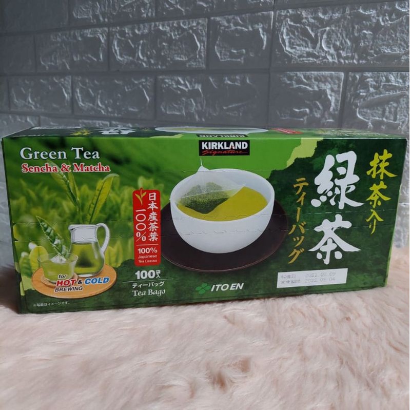 Kirkland Signature Green Tea (Sencha & Matcha) Shopee Philippines
