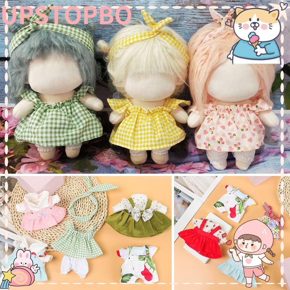 UPSTOPBO 20cm DIY Doll Clothes Set Dressup Dolls Accessories Shopee