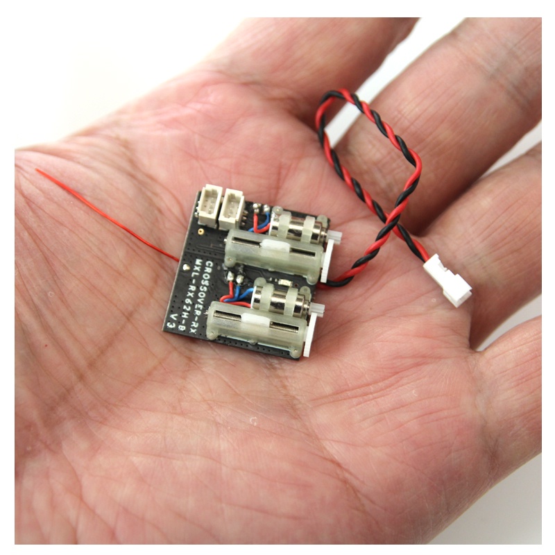 MXLRX62H Compatible Receiver Integrated Dual Linear Servo Brushed 3A