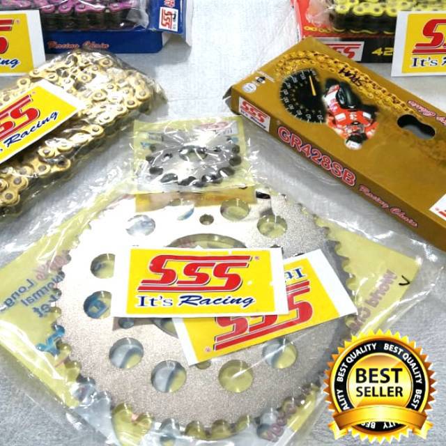 Sss Gear Set For Jupiter MX, MX New And MX King Gearset Girset MX New