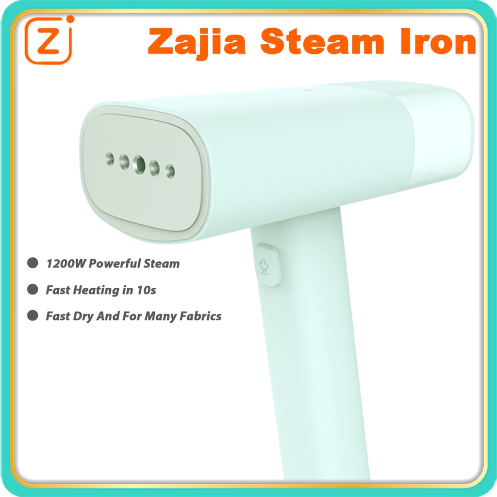 Zajia Handheld Steam Iron Handheld Garment Steamer Travel Steam Iron