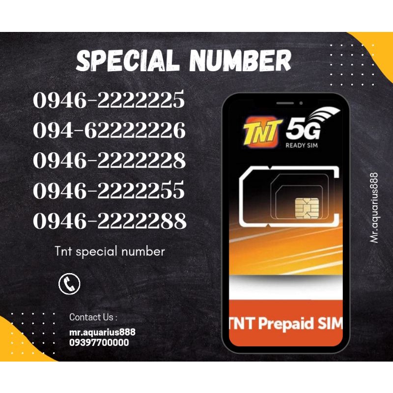 special number vanity sim tntsim Shopee Philippines