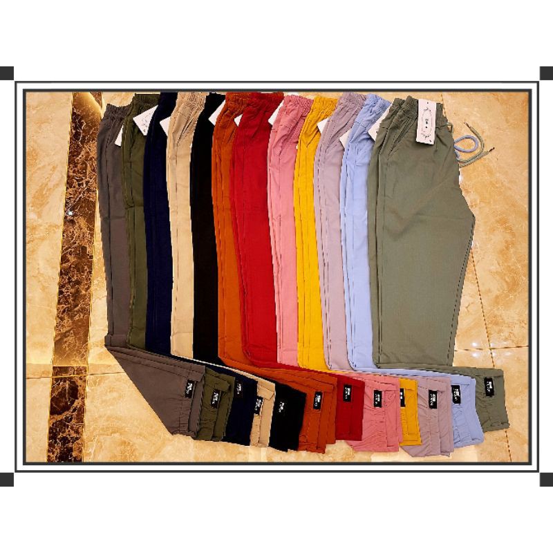 508 Women's Pants Korean Style Ladies Garter Plain Cotton Knit Capri