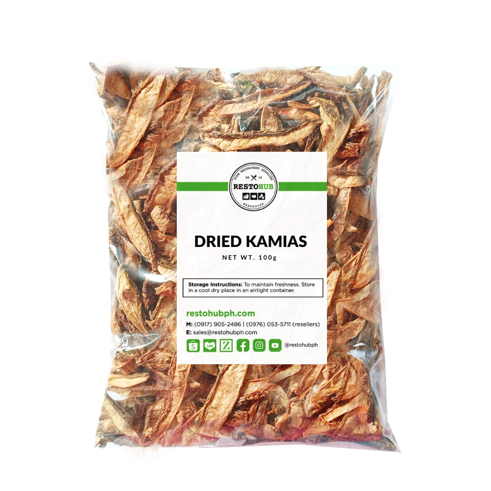 HotRestohub Dried Kamias/ Dried Bilimbi /Dried Kalamyas (100 grams