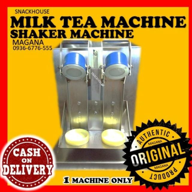 MILK TEA OR LEMON SHAKER MACHINE 2 HEADS HEAVY DUTY COMMERCIAL BUSINESS
