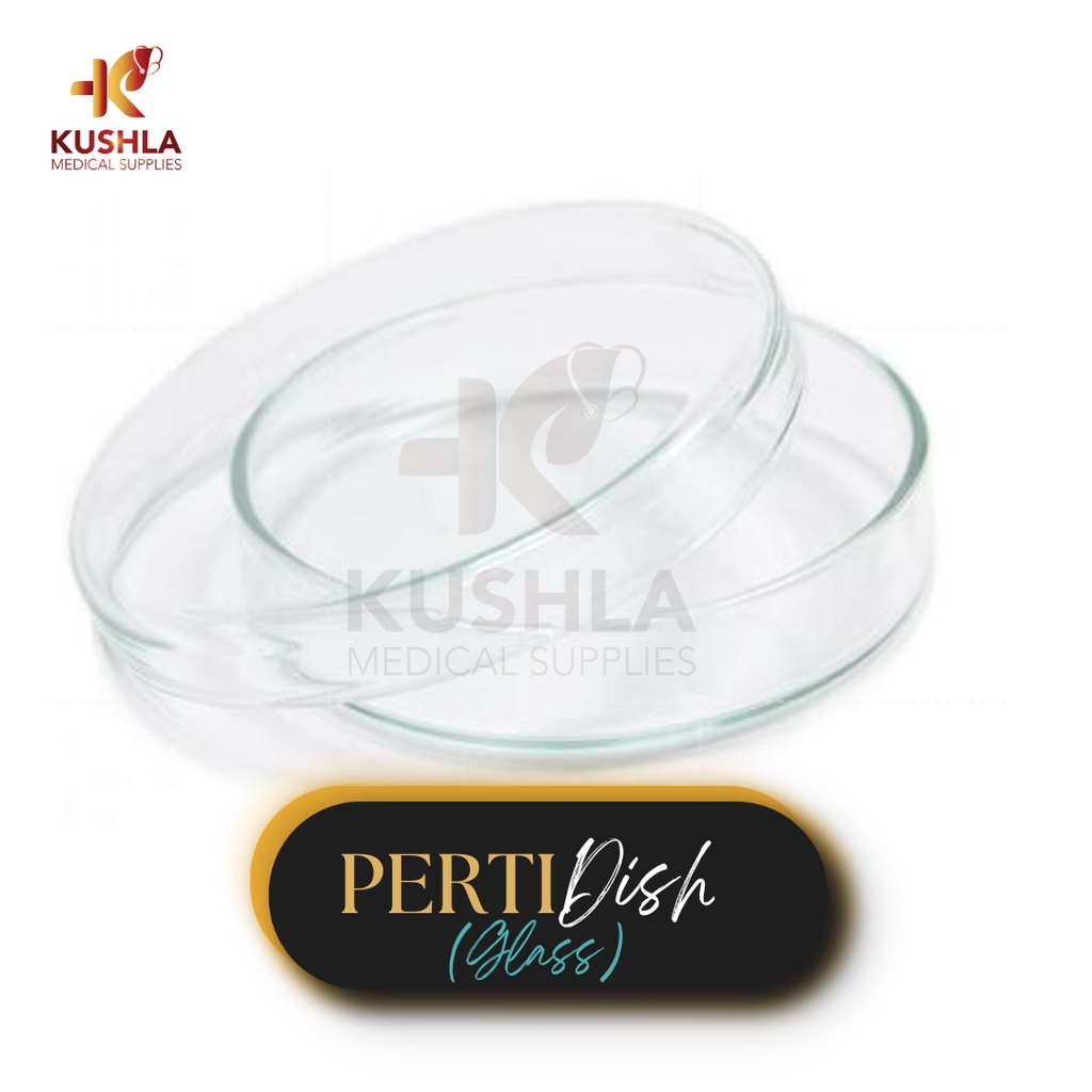 Petri Dish Glass / Borosilicate Glass Petri Dish (90mm & 100mm