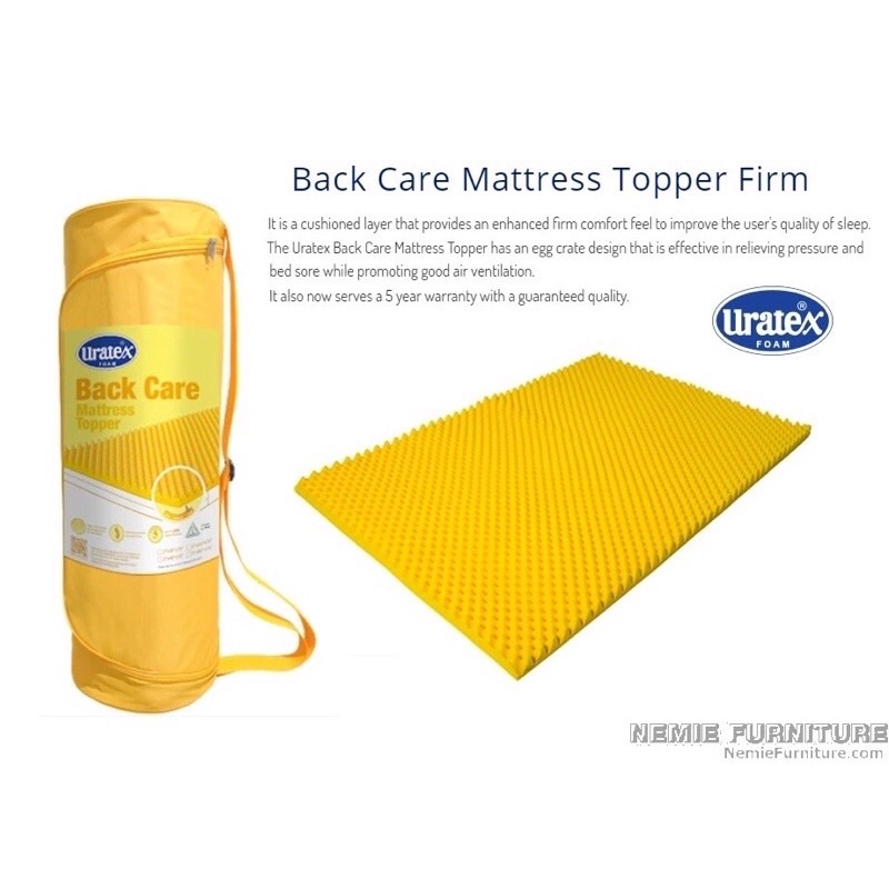 30” Uratex Bioaire Egg Mattress Back Care Pad Topper Anti Bed Sore