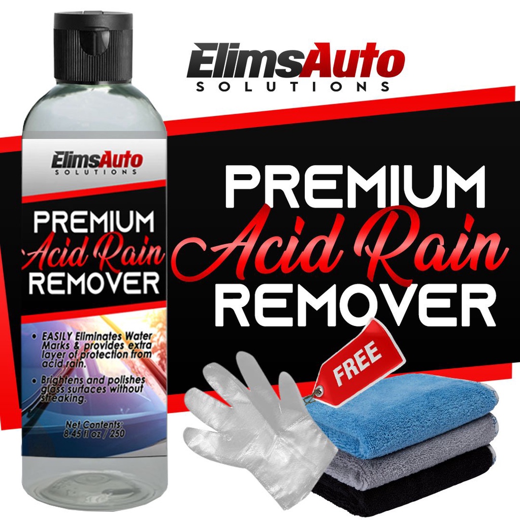 ELIMS AUTO SOLUTIONS PREMIUM ACID RAIN REMOVER BEST SELLING 250 ml Acid rain remover for Car