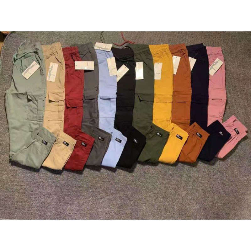 Women's Pants Korean Style Ladies Cotton Knit Capri Candy Pants GOOD7