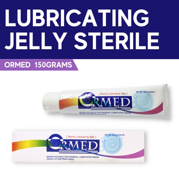 ORMED Sterile Lubricating Jelly 150grams Shopee Philippines