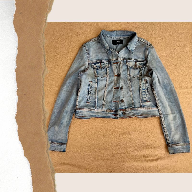 Light Blue Denim Jacket Shopee Philippines