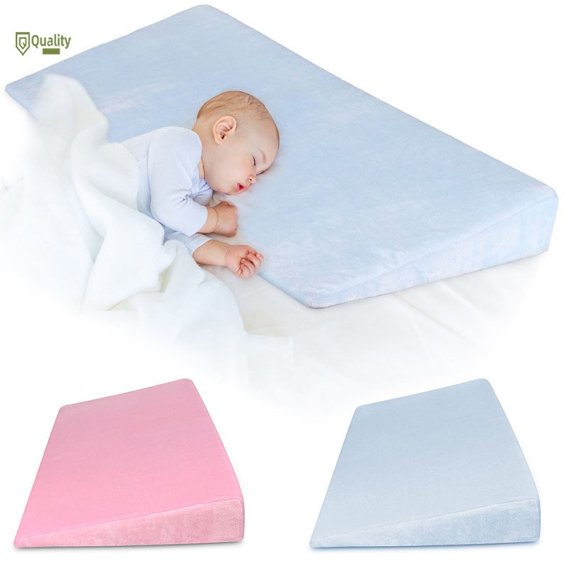JM♣ Baby Sleep Positioner Pillow AntiReflux High Incline Newborn Baby