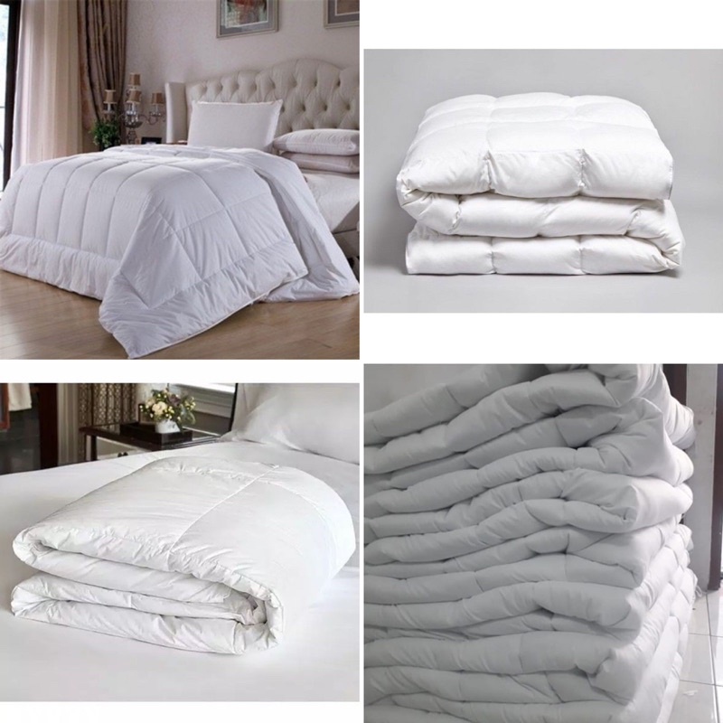 Duvet cover / Inner Contents Inner Blanket Or Fill In Plain White Quilt