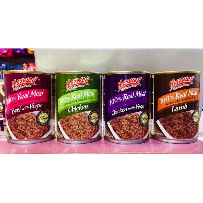 MAXWELL WET DOG FOOD IN CAN 375G. Shopee Philippines