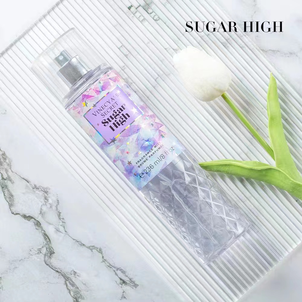 VINECYA'S SECRET FRAGRANCE MIST BRUME PARFUMEE BODY SPRAY 236ML