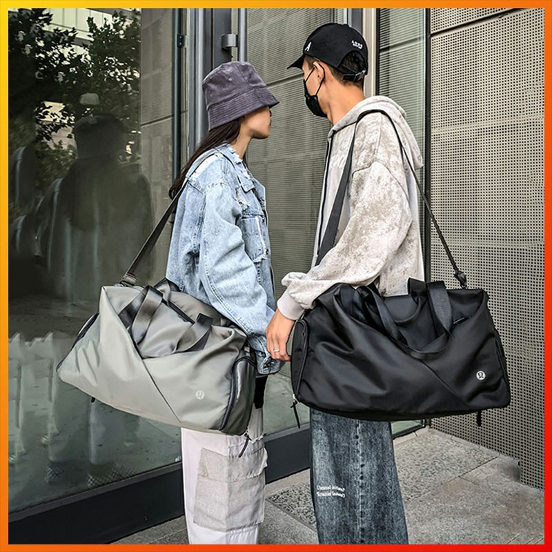 Lululemon Yoga Fitness Shoulder Bag Handbag travel bag wear resistant