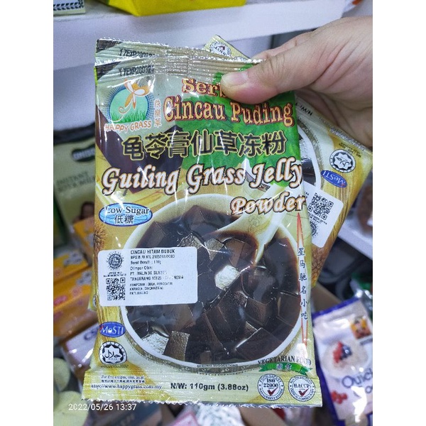 Grass jelly powder 110 Grams / cingcau powder Shopee Philippines
