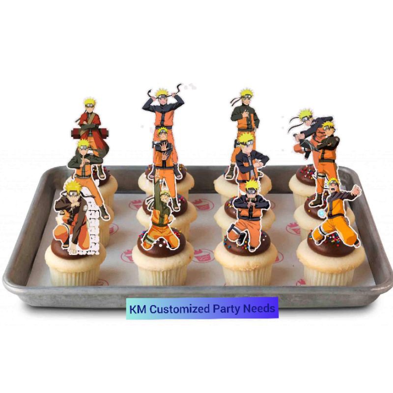 Naruto Cupcake Topper Shopee Philippines