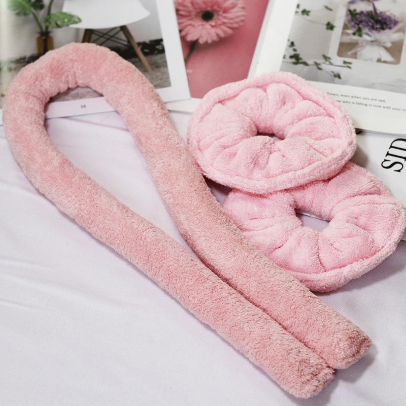 cozy Heatless Hair Curlers for Long Hair to Sleep in Overnight Clips No