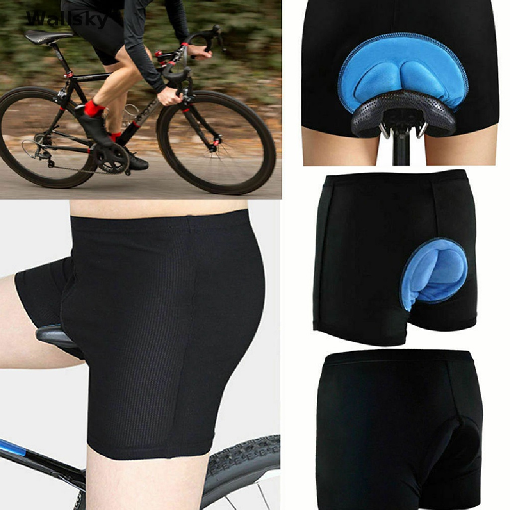 Wallsky> Mens 3D Padded Underwear Cycling Shorts Bicycle Road Mountain