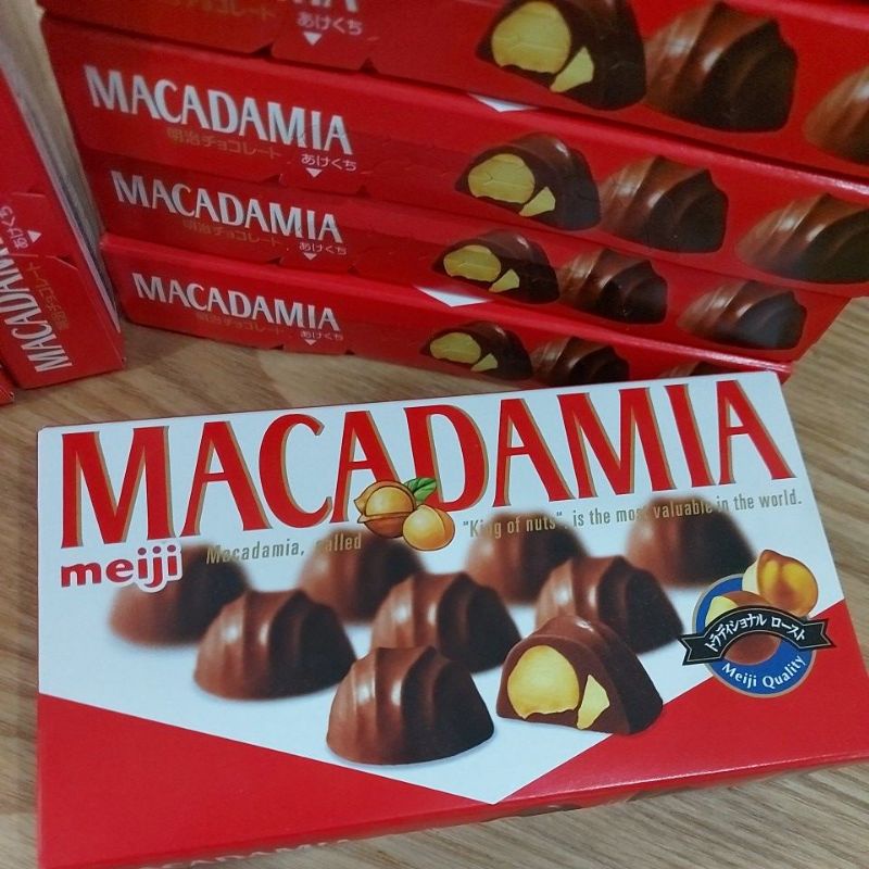 MEIJI Macadamia Nuts Chocolate Japan Shopee Philippines