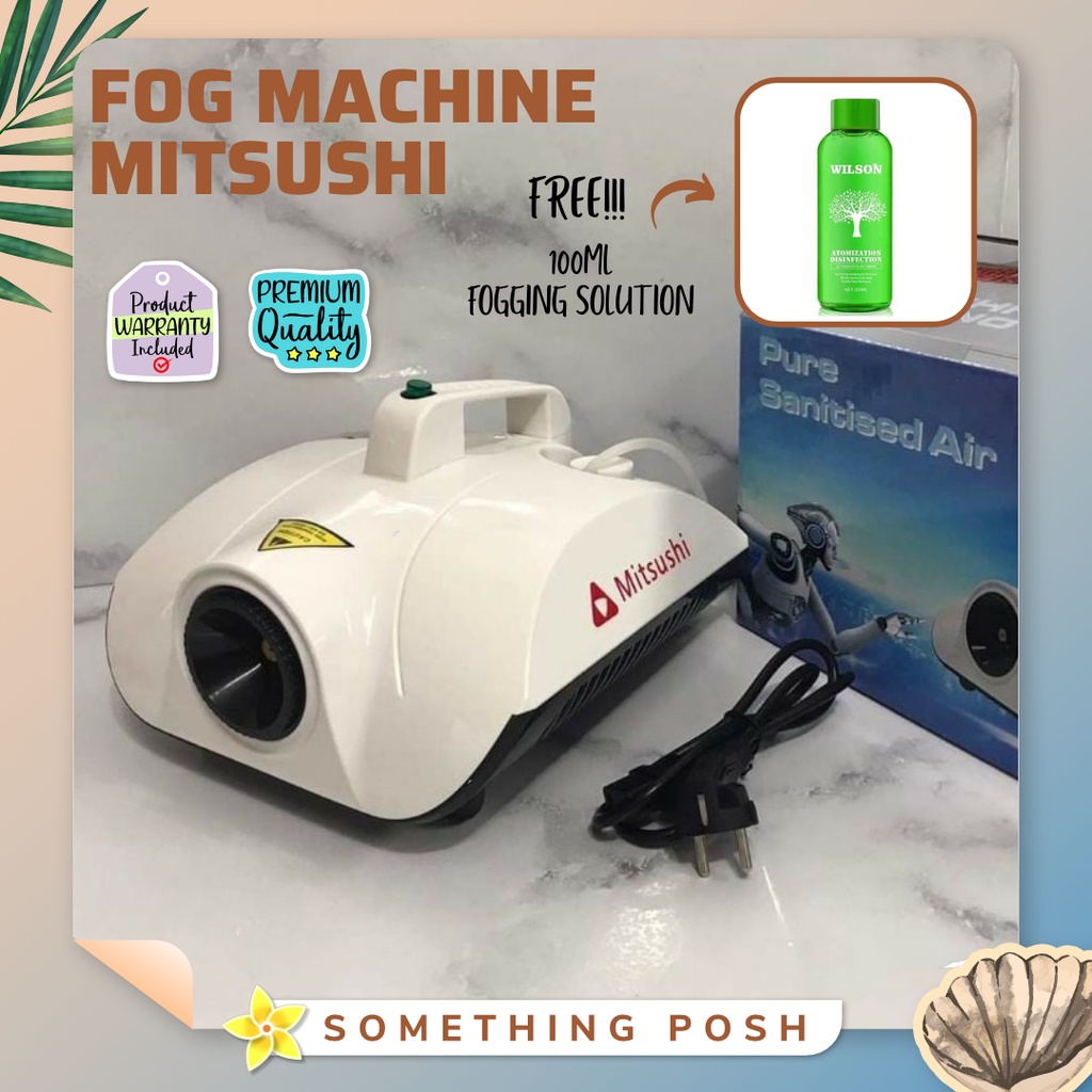 Heavy Duty Mitsushi Fog Machine Disinfect Machine Nano Smoke l FREE