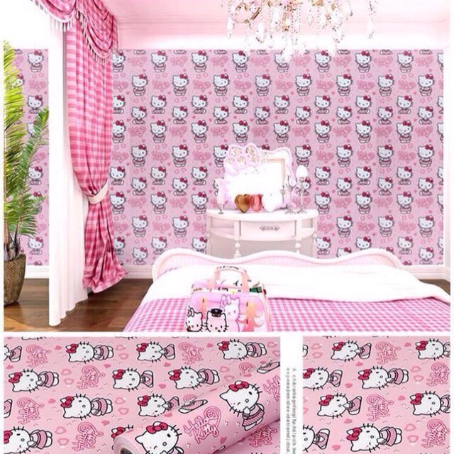 KT003 hello kitty wallpaper sticker Shopee Philippines