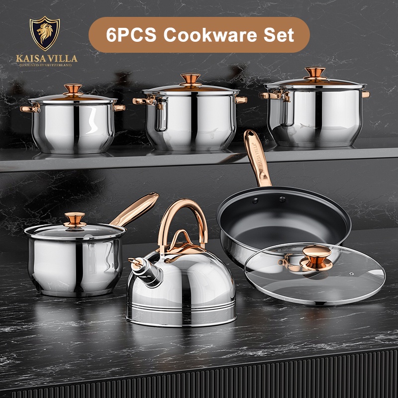 kaisa villa cookware set non stick cookware set pot cooking pans