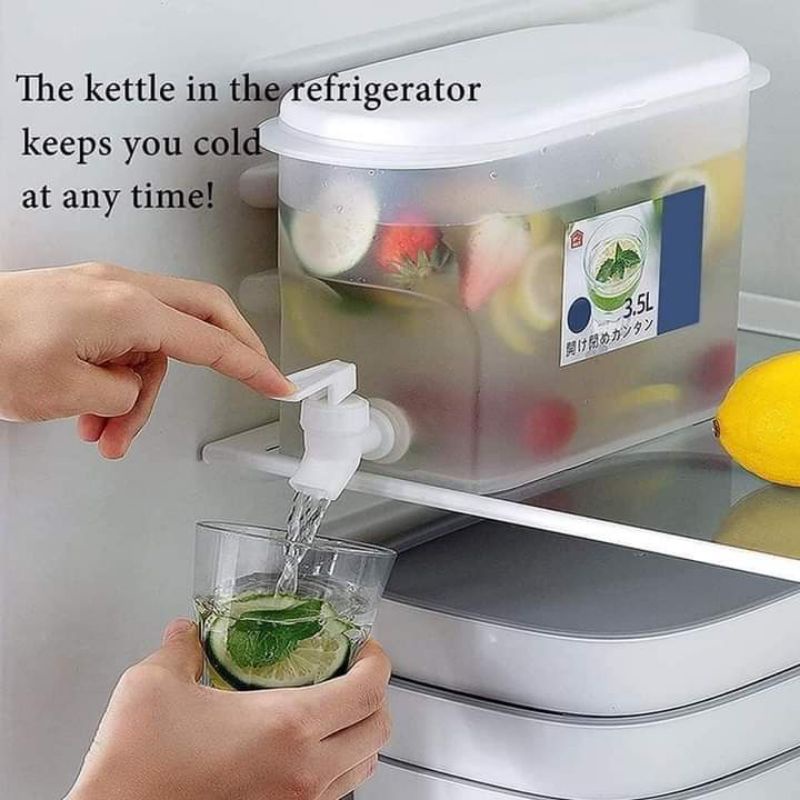 3.5L / 4.8L Water Jug Refrigerator Water Jug Pitchel Shopee Philippines