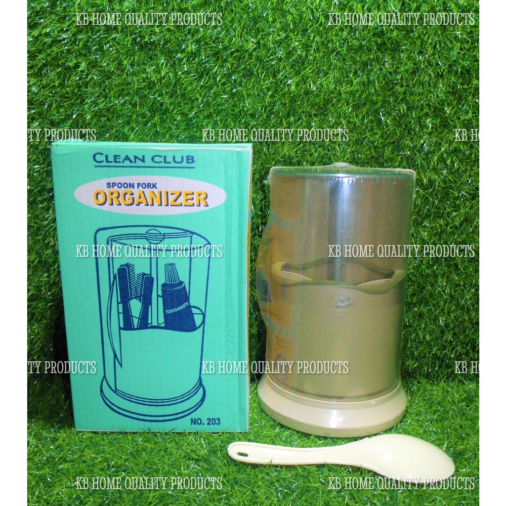 203 CLEAN CLUB MultiPurpose Utensil Holder, Spoon Fork Organizer (free