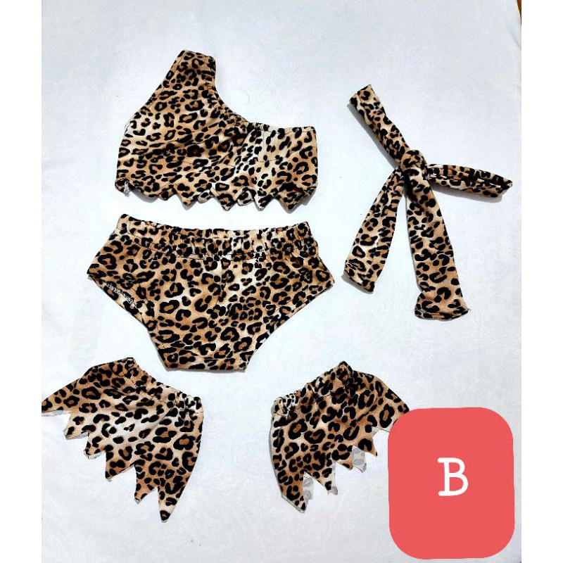TARZAN SAFARI JUNGLE COSTUME FOR GIRL(Environmental friendly) Shopee