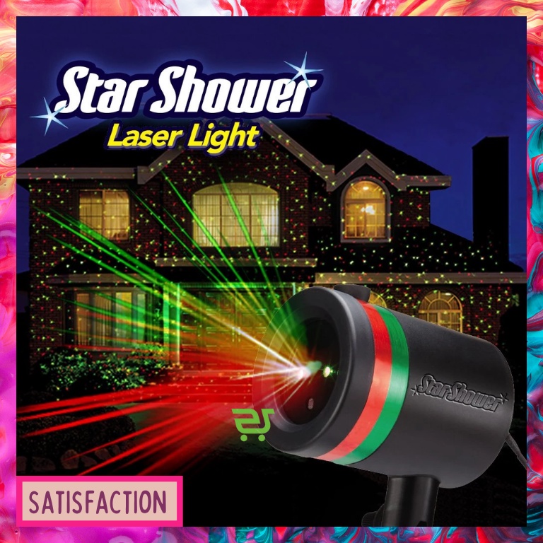 STSF MultiColor Star Shower Projector Star Laser Motion Star Projector