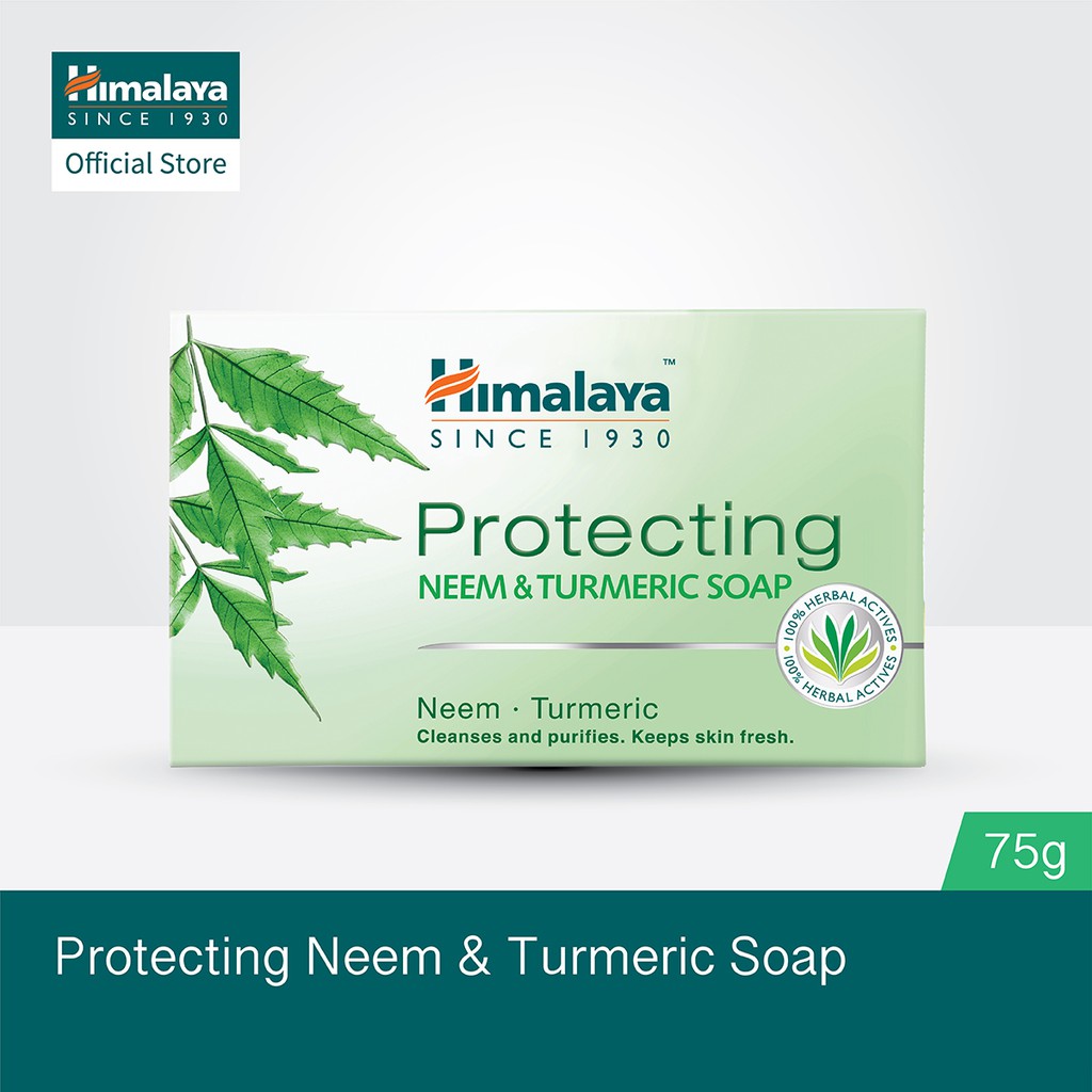 Himalaya Protecting Neem & Turmeric Soap (75g) Shopee Philippines